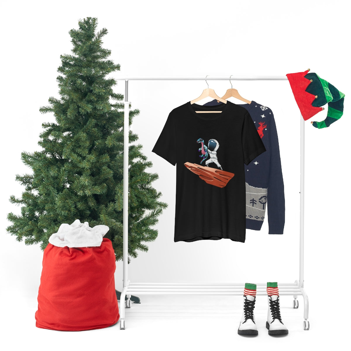 Starman and the Dinosaur T-Shirt