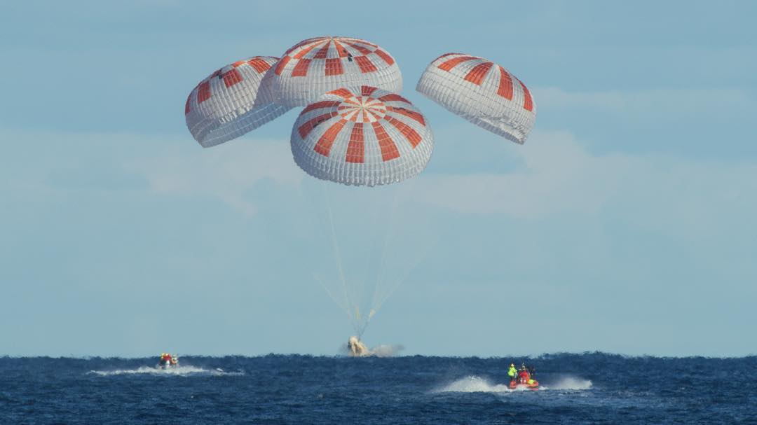 SpaceX Crew Dragon success!