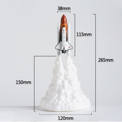 Space Shuttle Lamp Large