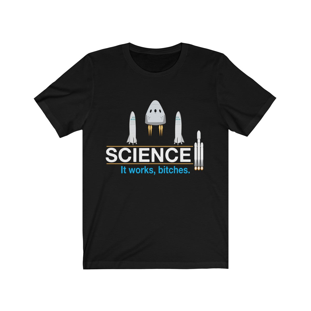 Science T-Shirt - SpaceX Fanstore