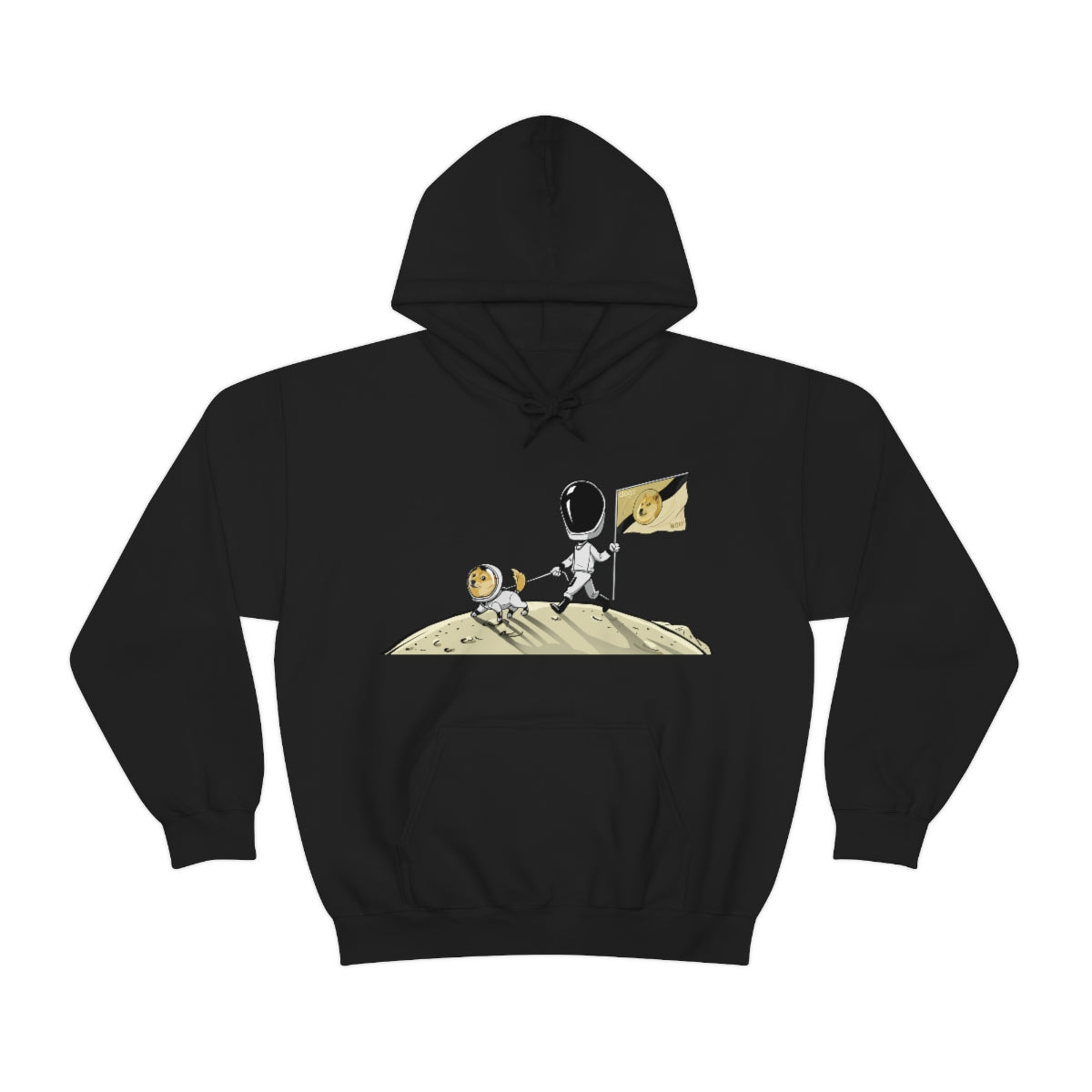 Doge on the Moon Hoodie