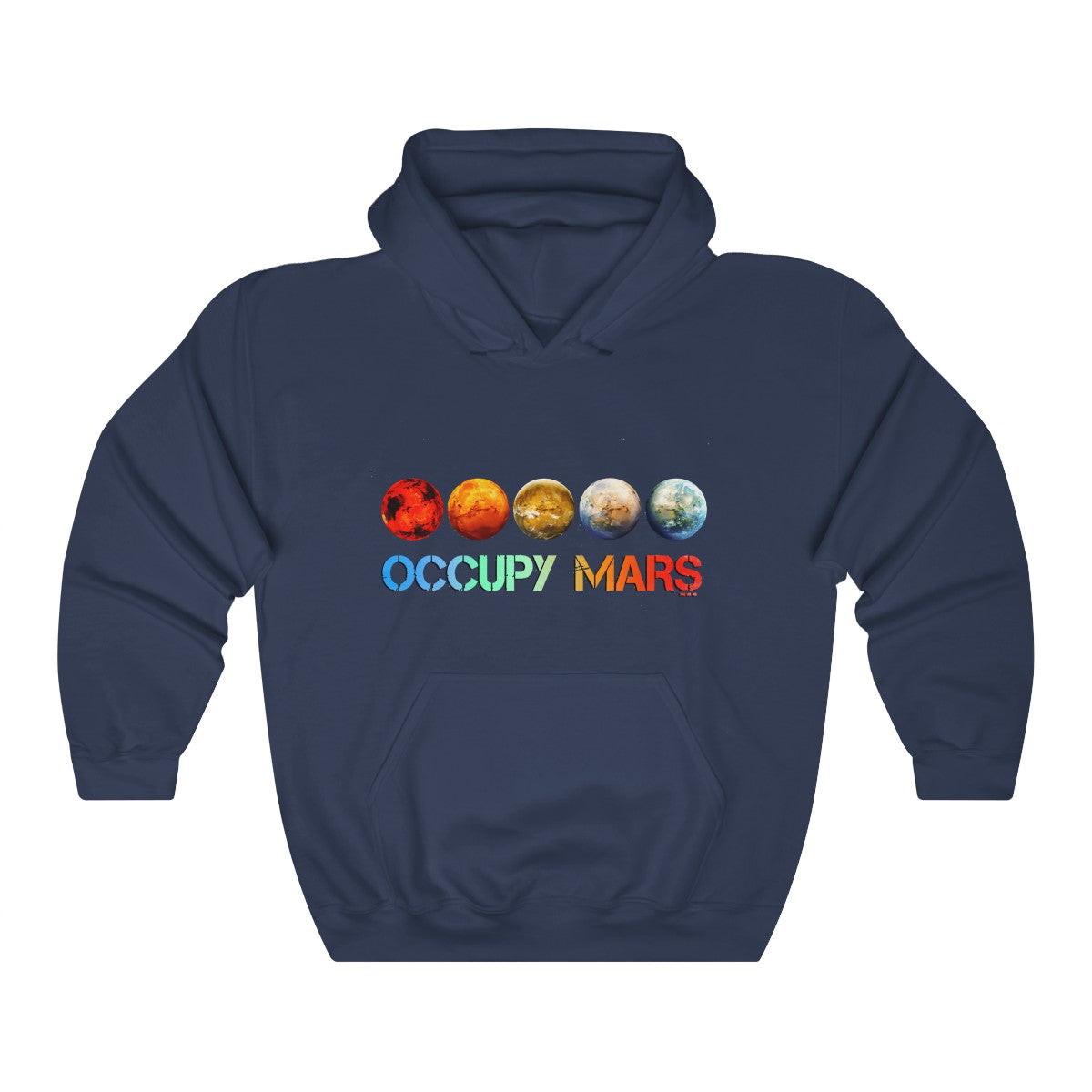 Occupy Mars Hoodie – SpaceX Fanstore
