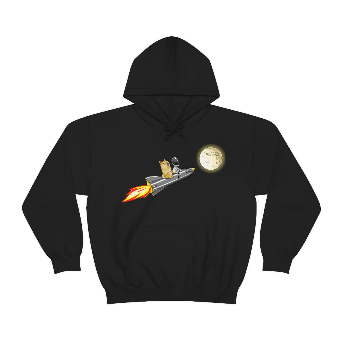 Doge to the Moon Hoodie