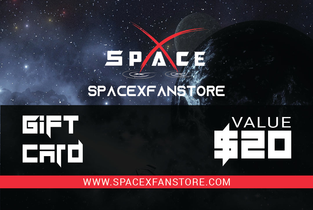 Electronic SpaceXFanstore Gift Card - SpaceX Fanstore