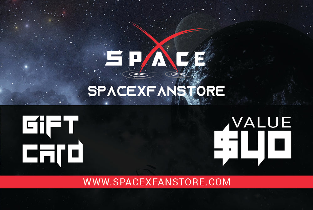 Electronic SpaceXFanstore Gift Card - SpaceX Fanstore